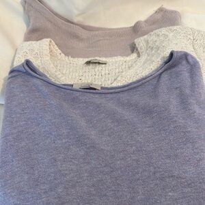 Loft Outlet and Ann Taylor Factory Tunic Sweater Bundle, Size XL